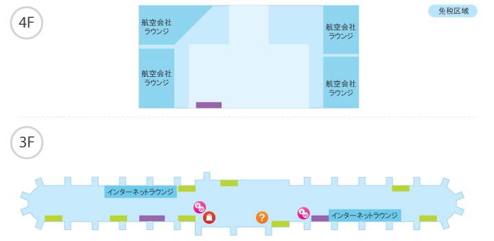 仁川国際空港第１ターミナルフロアマップ 韓国旅行 コネスト