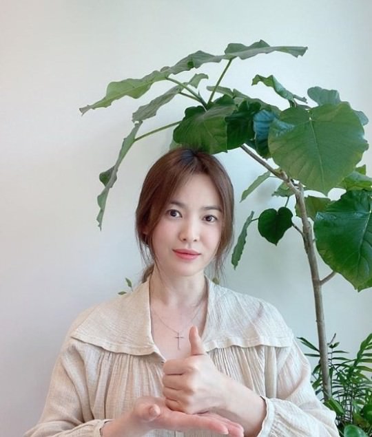 女優ソン ヘギョ 女優キム ヘスに続いて おかげさまでチャレンジ に参加 韓国の芸能ニュース 韓国旅行 コネスト