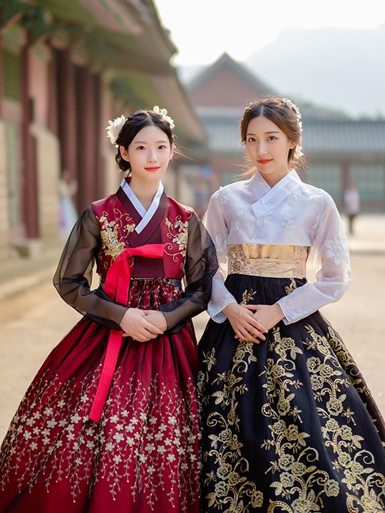 チマチョゴリ 韓国伝統服（ハンボク한복）女の子3-6歳用