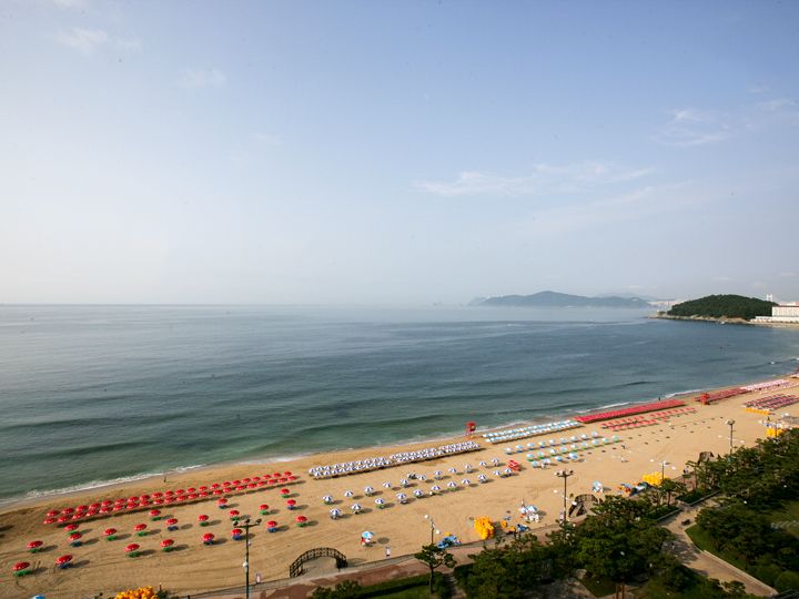 海雲台海水浴場 海雲台 釜山 の観光スポット 韓国旅行 コネスト