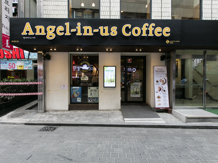 Angel-in-us Coffee 明洞店｜明洞(ソウル)のグルメ・レストラン｜韓国